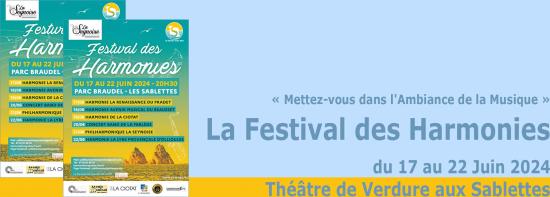 Le Festival des Harmonies 2024, du 17 au 22 Juin à La Seyne