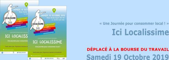 Ici Localissime « Une Journée pour consommer local ! », le 19/10/2019 au Centre-Ville