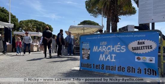 Les Marchés de Mai aux Sablettes, les 1er et 08/05/2023