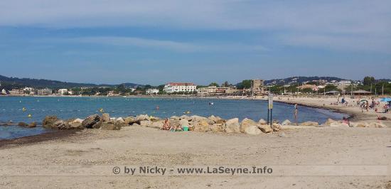 Fermeture préventive de la Baignade de la Plage des Sablettes Centre jusqu'au Chemin Rey