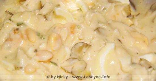 Une Salade aux Oeufs (Egg Salad) fait Maison