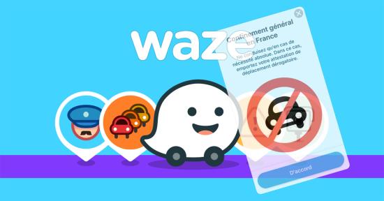 #Coronavirus #Covid19: L'Application Waze désactive le Signalement de Présence policière