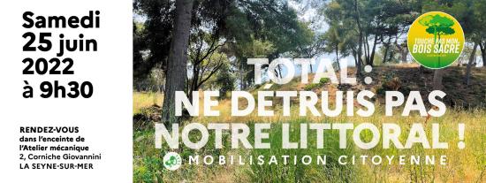 Nathalie BICAIS, Maire de la Seyne-sur-Mer: TOTAL NE DETRUIS PAS NOTRE LITTORAL ! Nathalie BICAIS, Maire de la Seyne-sur-Mer: TOTAL NE DETRUIS PAS NOTRE LITTORAL !
