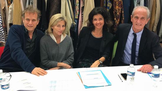 Charles Berling, Claire Chazal, Pascale Boeglin et Hubert Falco Charles Berling, Claire Chazal, Pascale Boeglin et Hubert Falco