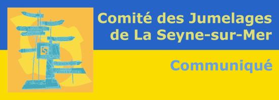 Un Communiqué du Comite des Jumelages de La Seyne-sur-Mer relatif à la Situation à Berdiansk et en Ukraine Un Communiqué du Comite des Jumelages de La Seyne-sur-Mer relatif à la Situation à Berdiansk et en Ukraine
