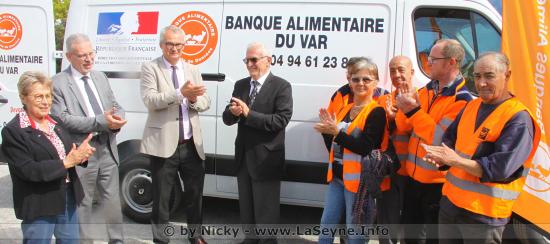 Une nouvelle Camionnette pour la Banque alimentaire du Var Une nouvelle Camionnette pour la Banque alimentaire du Var