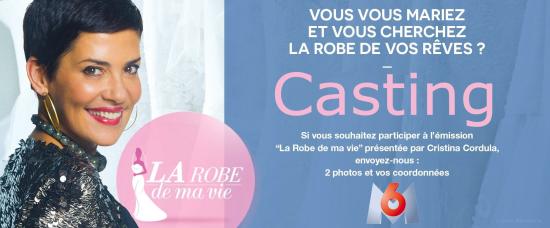 La Robe de ma Vie débarque pour sa 3ème Saison - Casting M6 La Robe de ma Vie débarque pour sa 3ème Saison - Casting M6