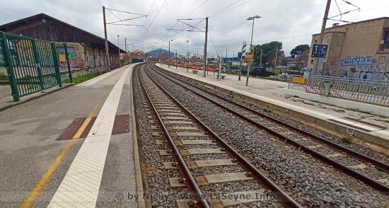 SNCF Réseau: Renouvellement de la Voie ferrée entre La Seyne et Toulon, du 18 Janvier au 27 Mars 2021 SNCF Réseau: Renouvellement de la Voie ferrée entre La Seyne et Toulon, du 18 Janvier au 27 Mars 2021