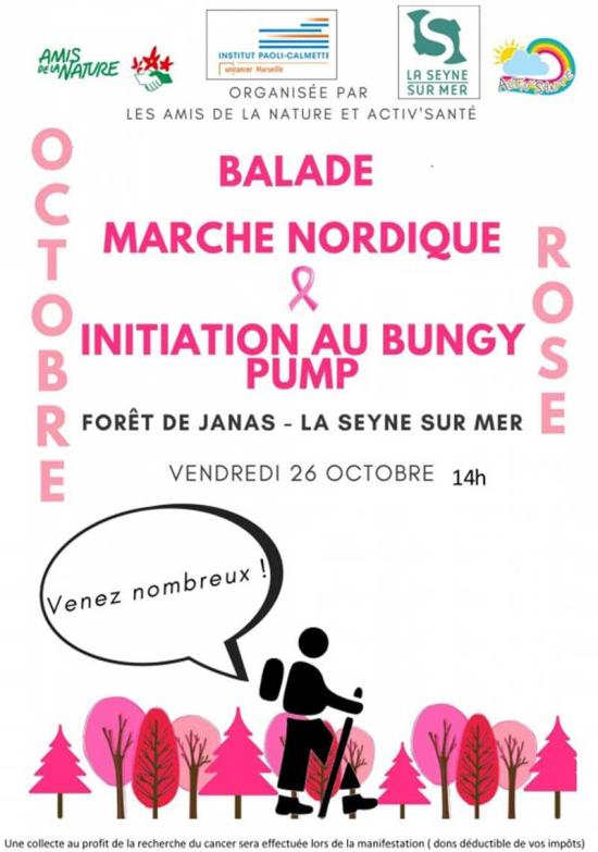 Balade, Marche nordique et Invitation au Bungy Pump, le 26/10/2018 Balade, Marche nordique et Invitation au Bungy Pump, le 26/10/2018