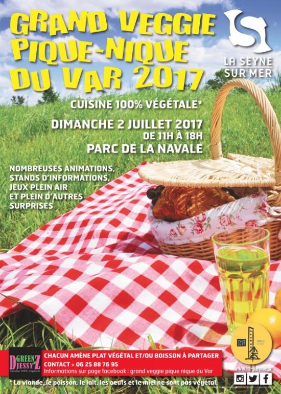 Grand Veggie Pique-Nique - le Dimanche 02 Juillet 2017 Grand Veggie Pique-Nique - le Dimanche 02 Juillet 2017