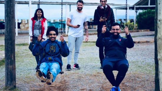 Sourire ovale, le joli Projet mené par Mohamed Boughalem, un Joueur de La Seyne, auprès d'Orphelins au Maroc Sourire ovale, le joli Projet mené par Mohamed Boughalem, un Joueur de La Seyne, auprès d'Orphelins au Maroc