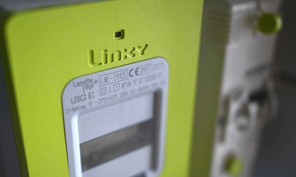 Un compteur Linky. Photo AFP