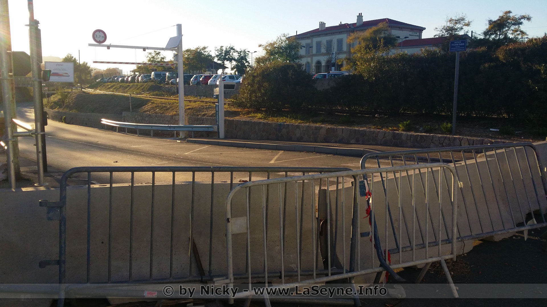 Avenue Rabin La Seyne sur Mer: Ouverture repoussée fin Novembre 2017 Avenue Rabin La Seyne sur Mer: Ouverture repoussée fin Novembre 2017