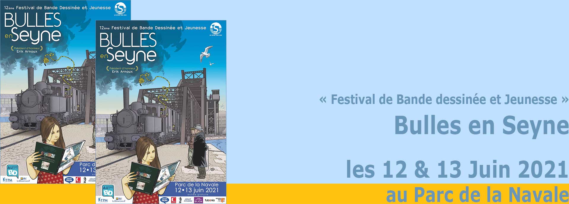 « Bulles en Seyne 2021 », les 12 et 13 Juin au Parc de la Navale -