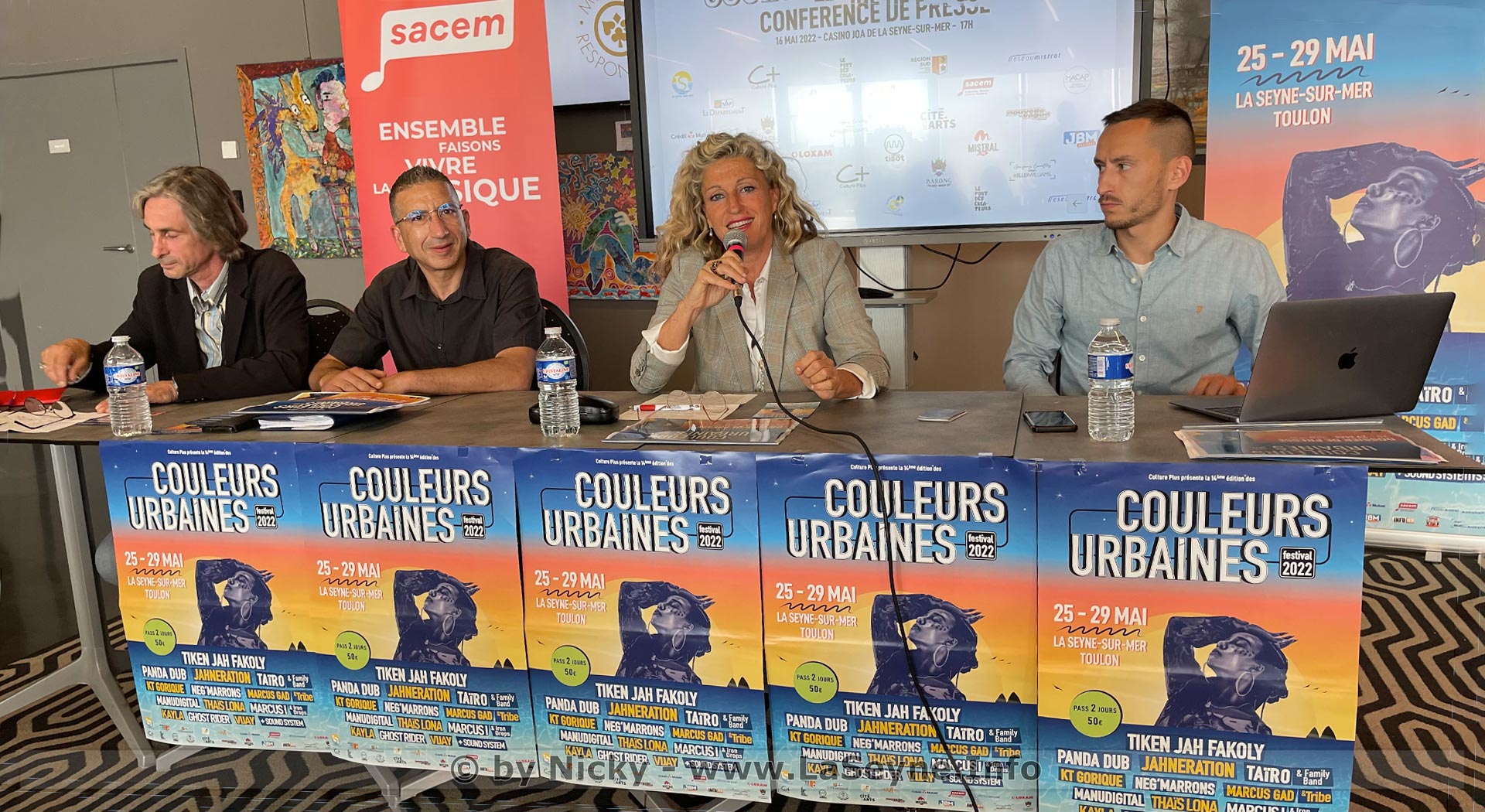 La Seyne - Toulon: Le Festival «Couleurs Urbaines» 2022, du 25 au 29 Mai La Seyne - Toulon: Le Festival «Couleurs Urbaines» 2022, du 25 au 29 Mai