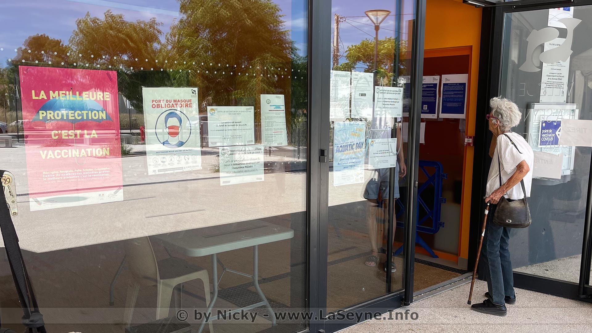un Centre de Vaccination à La Seyne un Centre de Vaccination à La Seyne