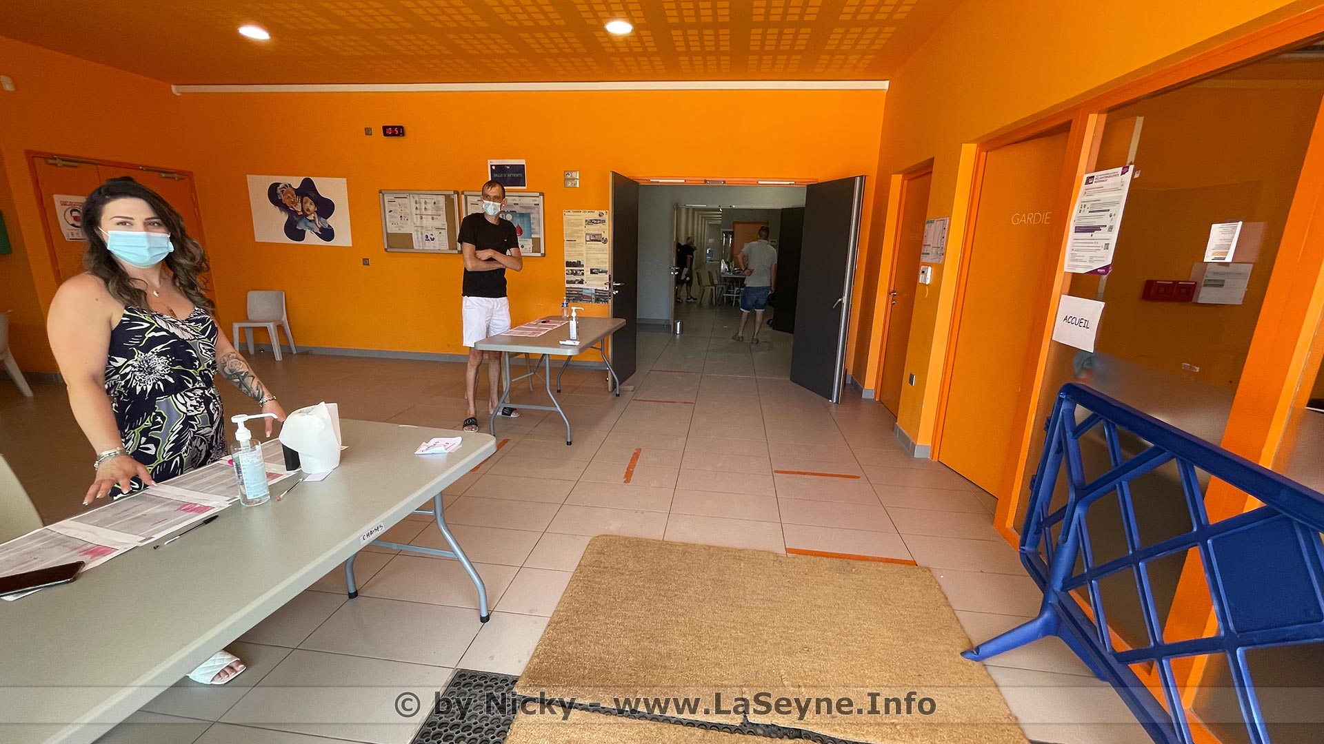 un Centre de Vaccination à La Seyne un Centre de Vaccination à La Seyne