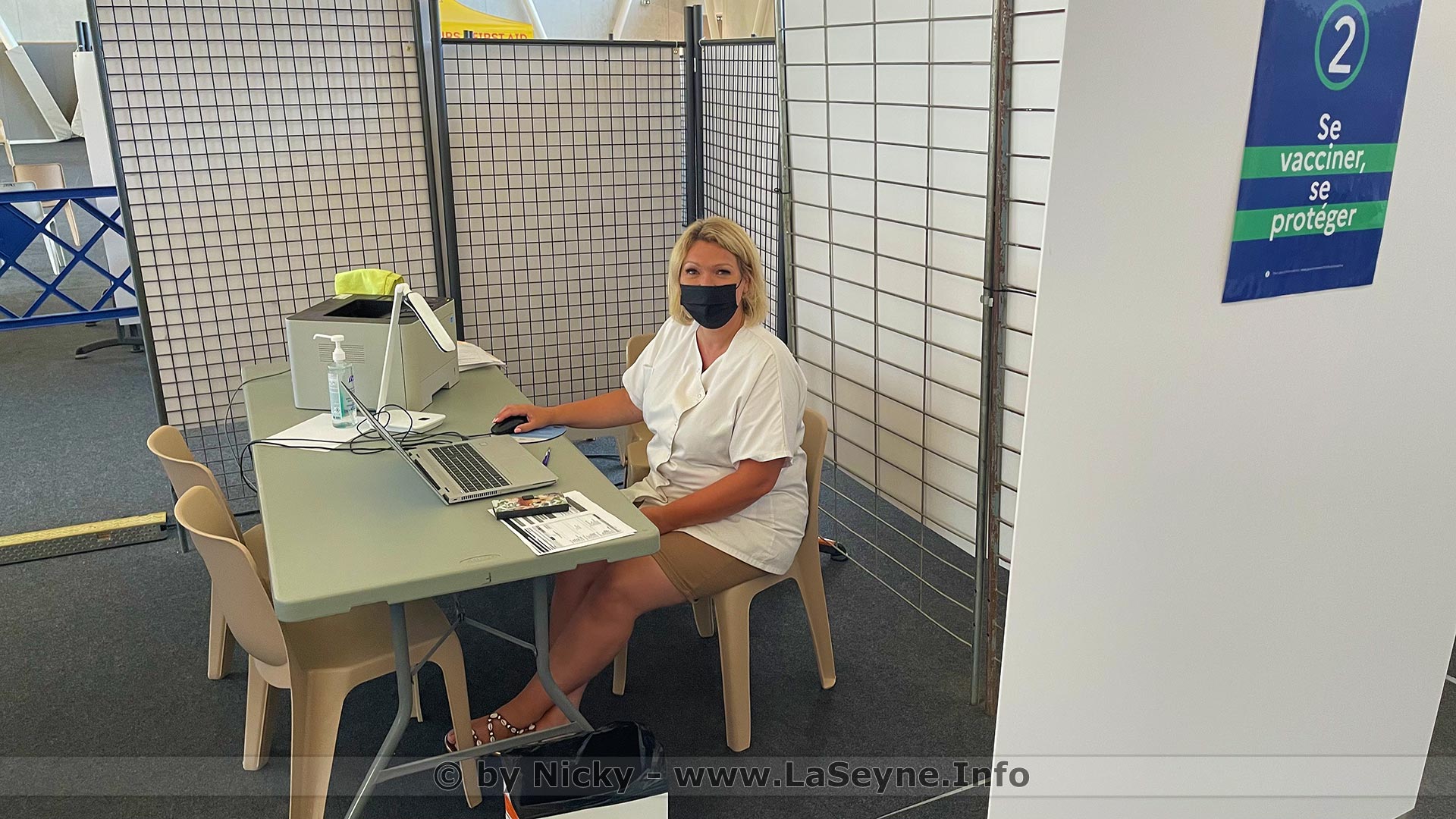 un Centre de Vaccination à La Seyne un Centre de Vaccination à La Seyne