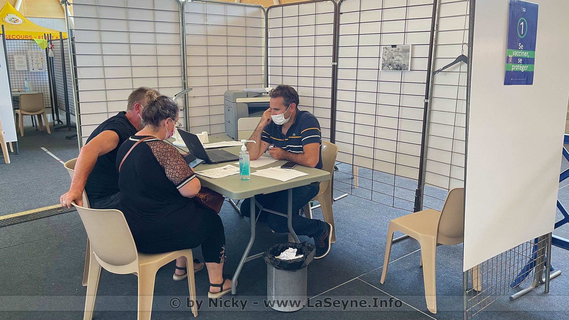 un Centre de Vaccination à La Seyne un Centre de Vaccination à La Seyne