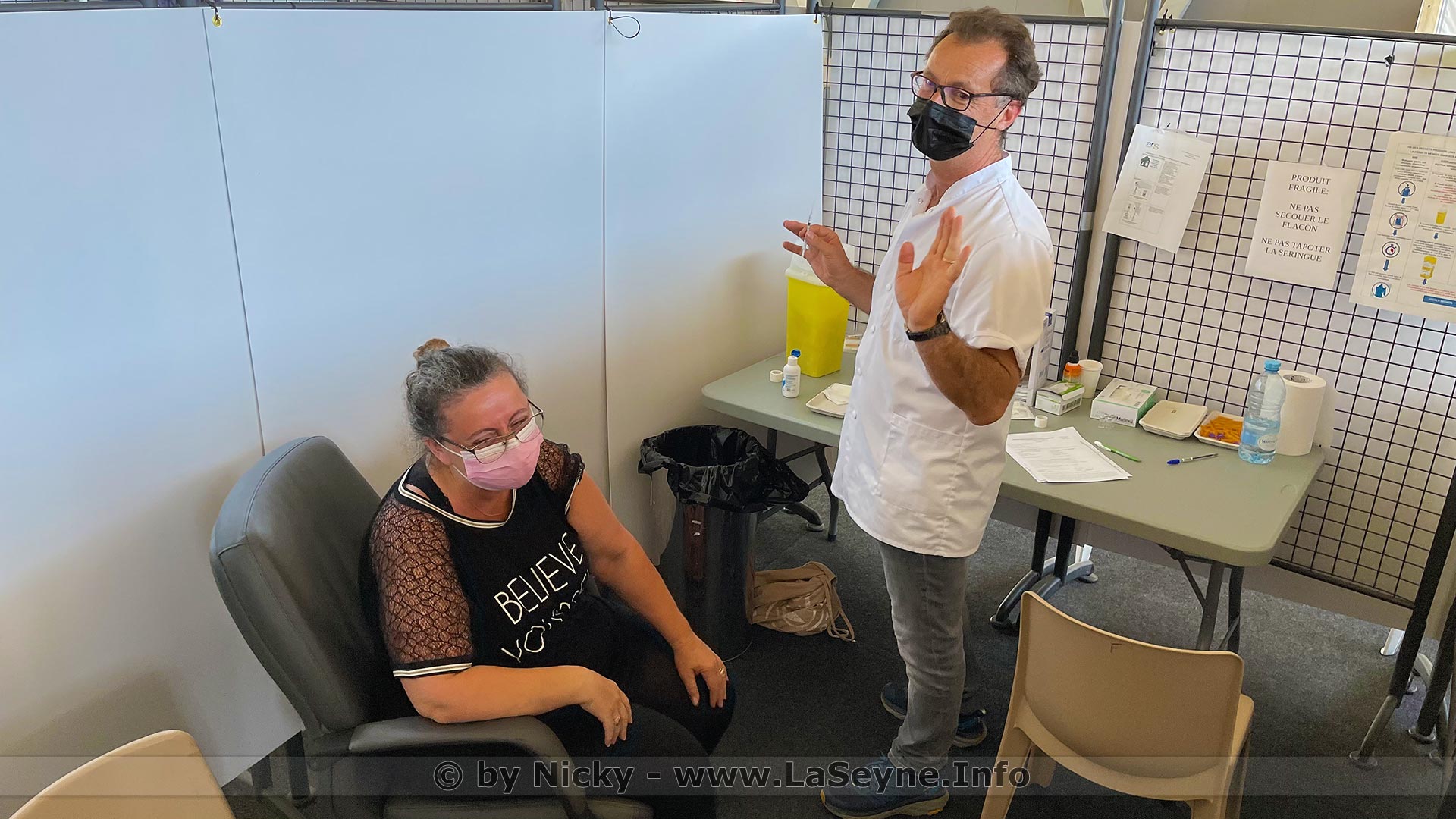 un Centre de Vaccination à La Seyne un Centre de Vaccination à La Seyne