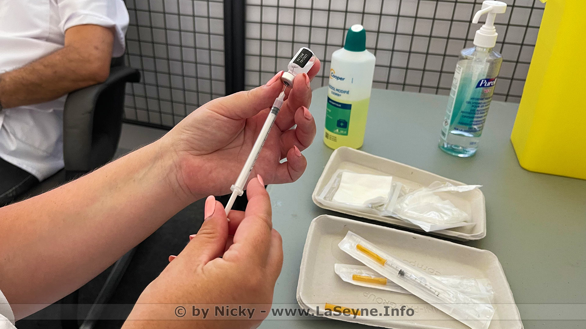 un Centre de Vaccination à La Seyne un Centre de Vaccination à La Seyne