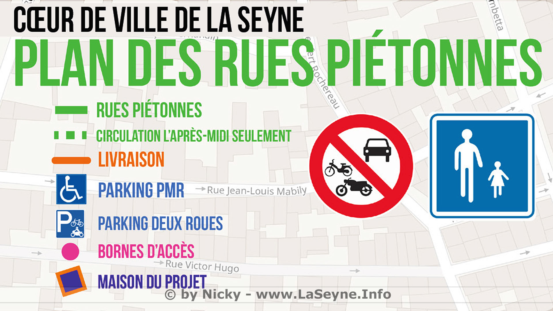 A partir du 29 Octobre 2021, le Centre-Ville de La Seyne devient Piéton ! - A partir du 29 Octobre 2021, le Centre-Ville de La Seyne devient Piéton ! -