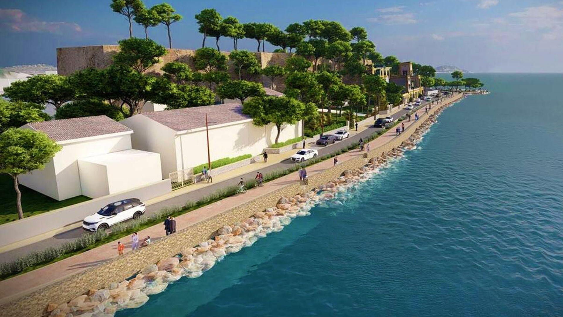 La Seyne: La future Corniche de Tamaris La Seyne: La future Corniche de Tamaris