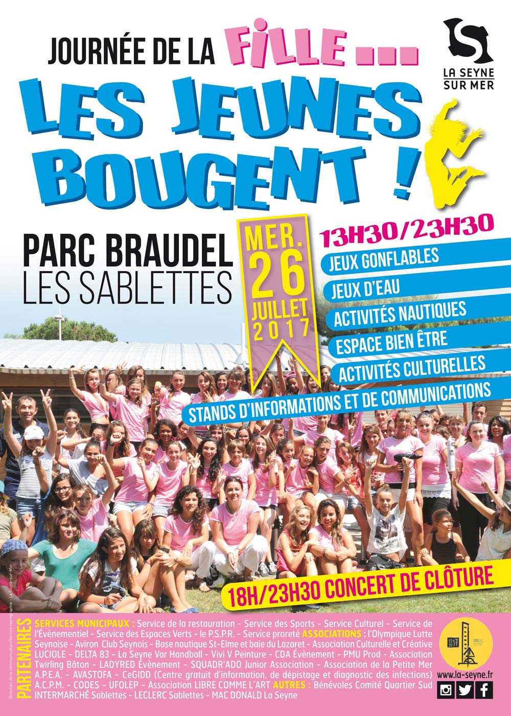 La Journée de la Fille 2017 par le Service Jeunesse de La Seyne sur Mer