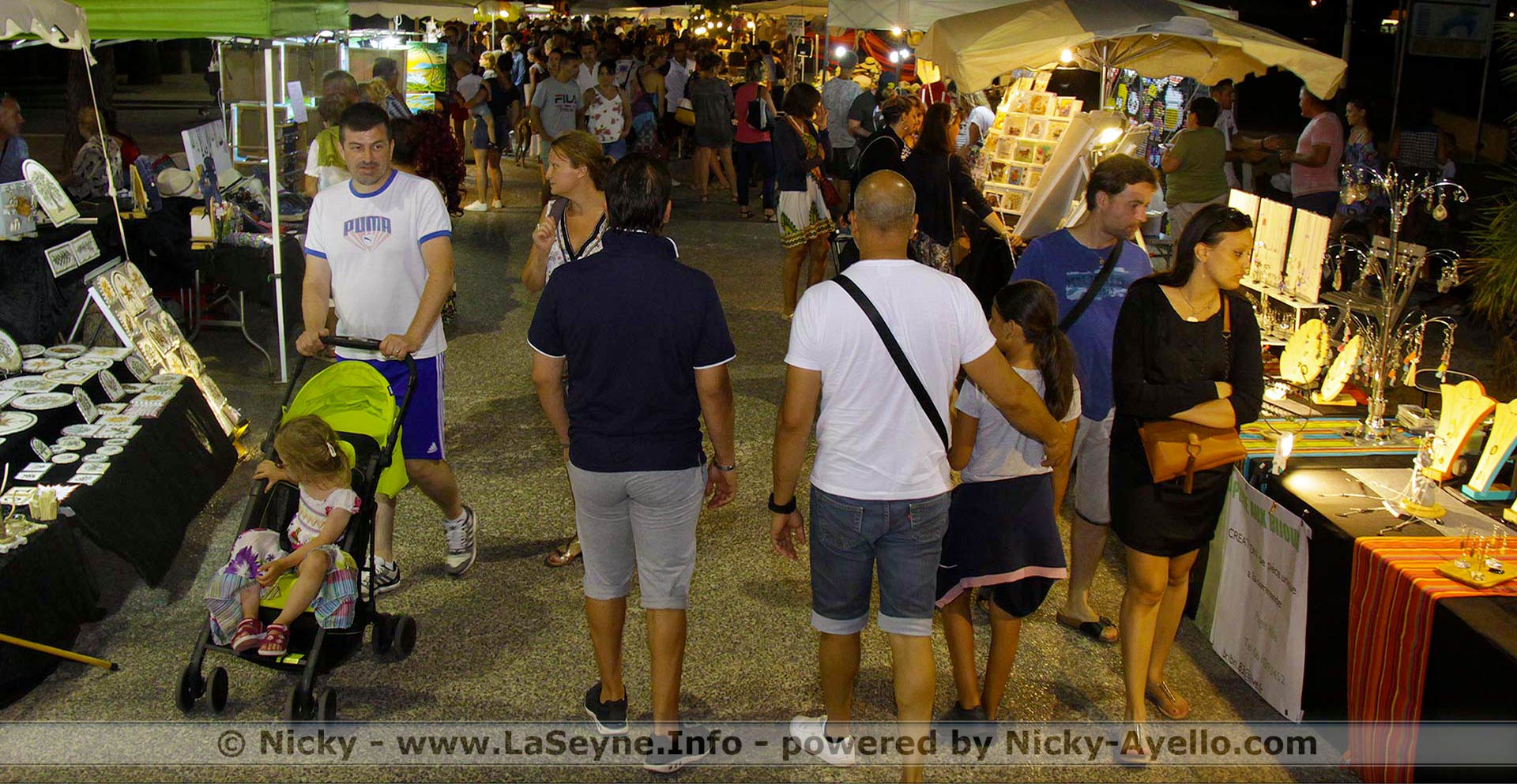 La Seyne sur Mer: Marché nocturne estival 2024