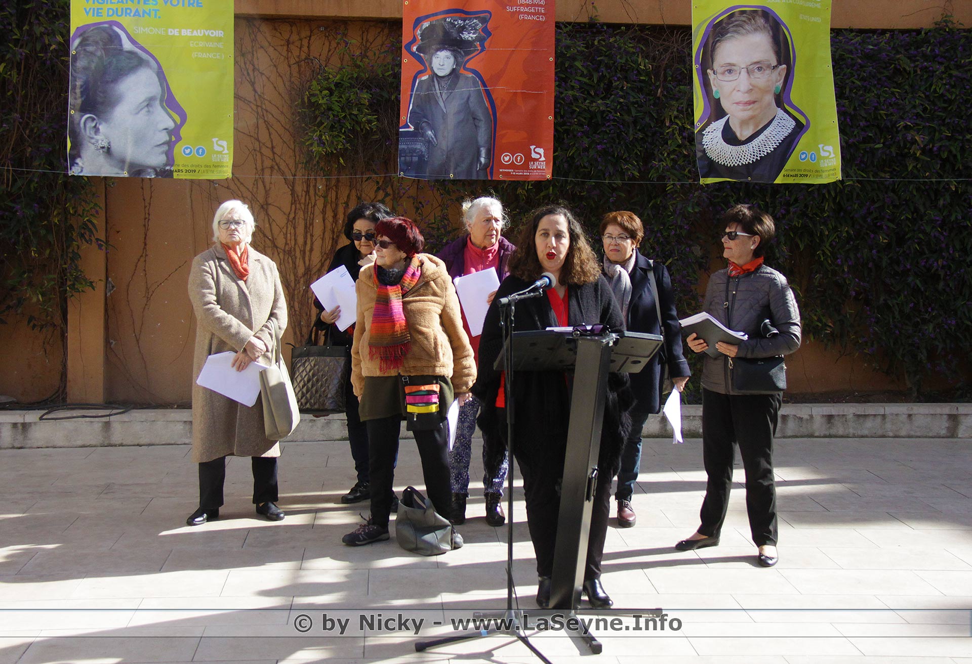 Inauguration: « Seynoises »: La Semaine des Droits des Femmes du 02 au 13/03/2020 à La Seyne-sur-Mer - Inauguration: « Seynoises »: La Semaine des Droits des Femmes du 02 au 13/03/2020 à La Seyne-sur-Mer -
