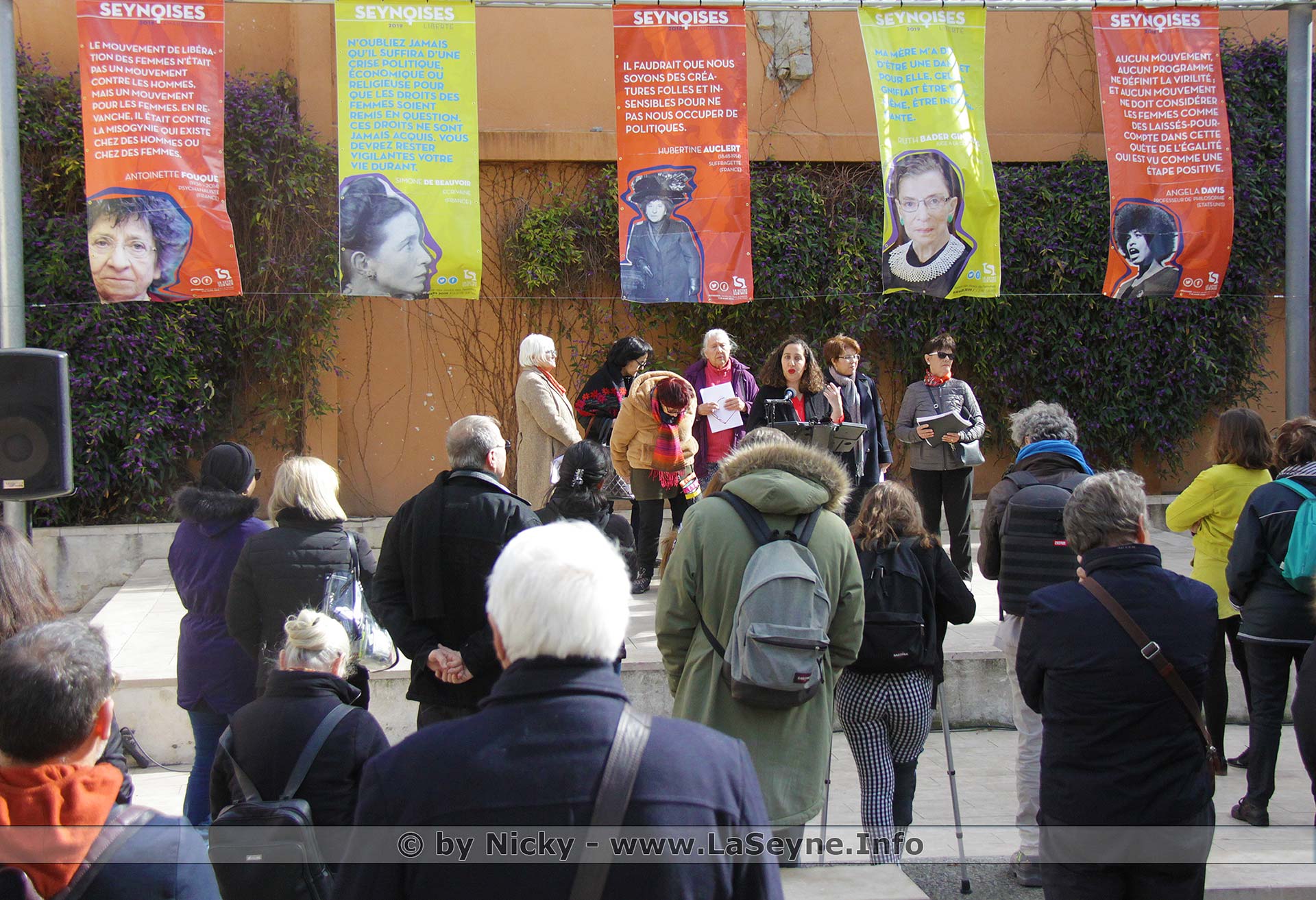 Inauguration: « Seynoises »: La Semaine des Droits des Femmes du 02 au 13/03/2020 à La Seyne-sur-Mer - Inauguration: « Seynoises »: La Semaine des Droits des Femmes du 02 au 13/03/2020 à La Seyne-sur-Mer -