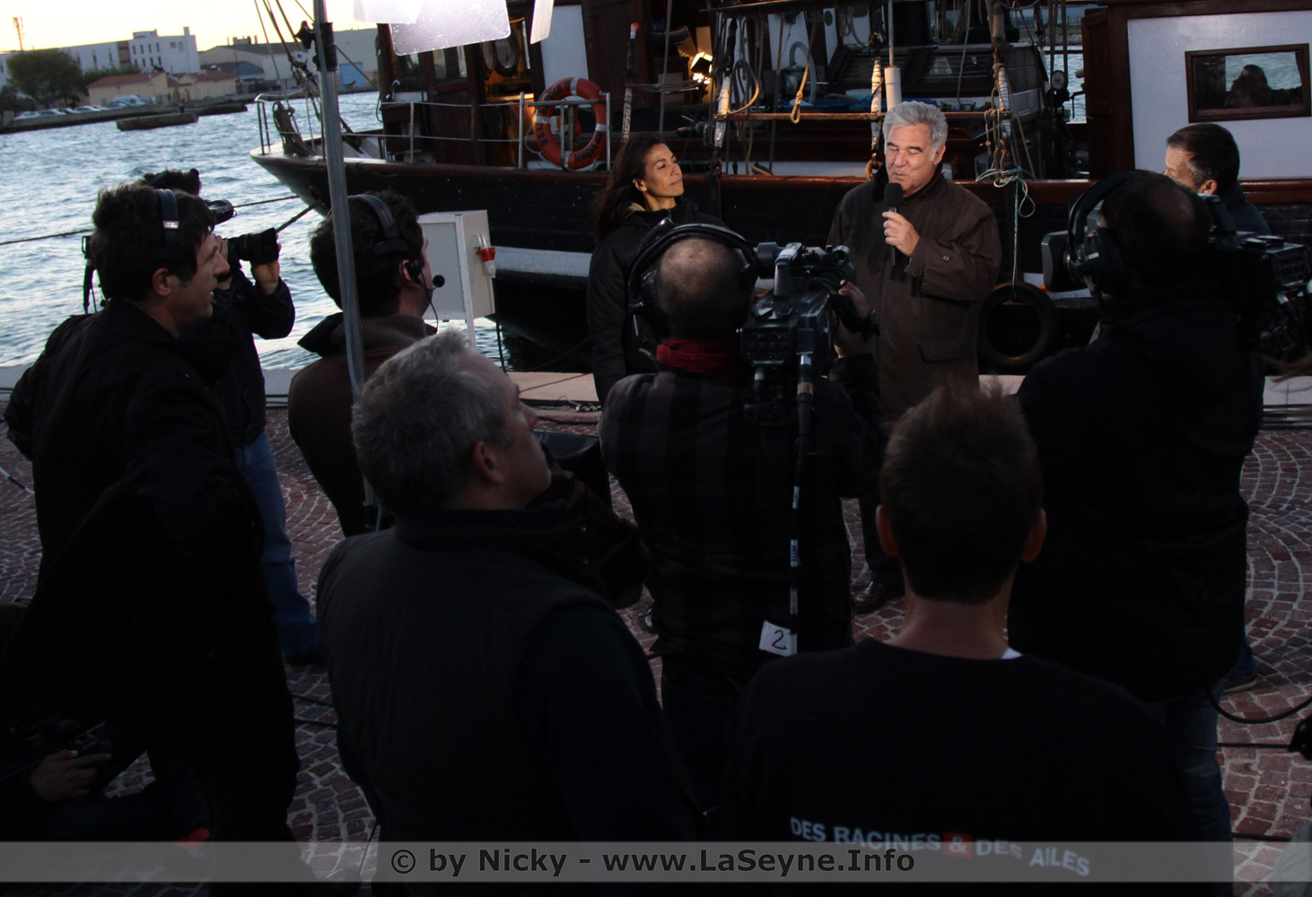 Georges Pernoud et Thalassa en Direct de La Seyne sur Mer en 2012 Georges Pernoud et Thalassa en Direct de La Seyne sur Mer en 2012