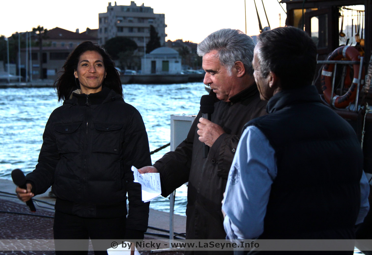 Georges Pernoud et Thalassa en Direct de La Seyne sur Mer en 2012 Georges Pernoud et Thalassa en Direct de La Seyne sur Mer en 2012