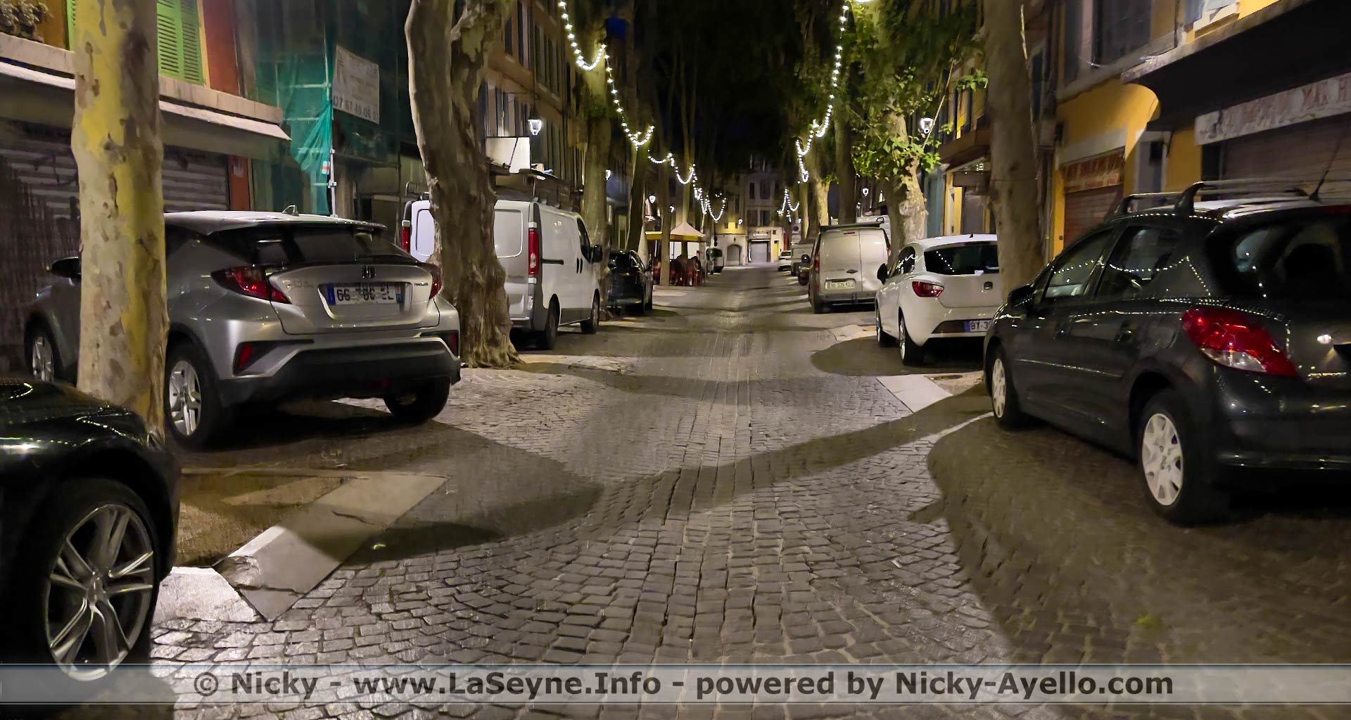 La Seyne sur Mer: Le Cours Louis Blanc fermé la Nuit à grâce aux Gens qui ne savent pas se tenir -