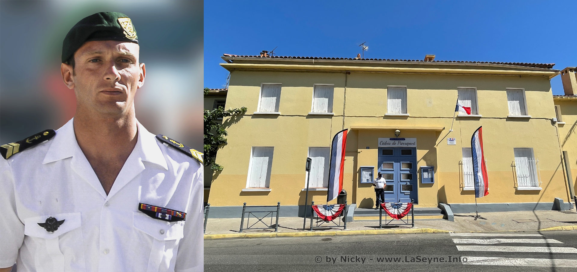 Changement de Nom de l'"Ecole Malsert II" en "Ecole Cédric de Pierrepont", le&nbsp;Lundi 30 Août 2021 -