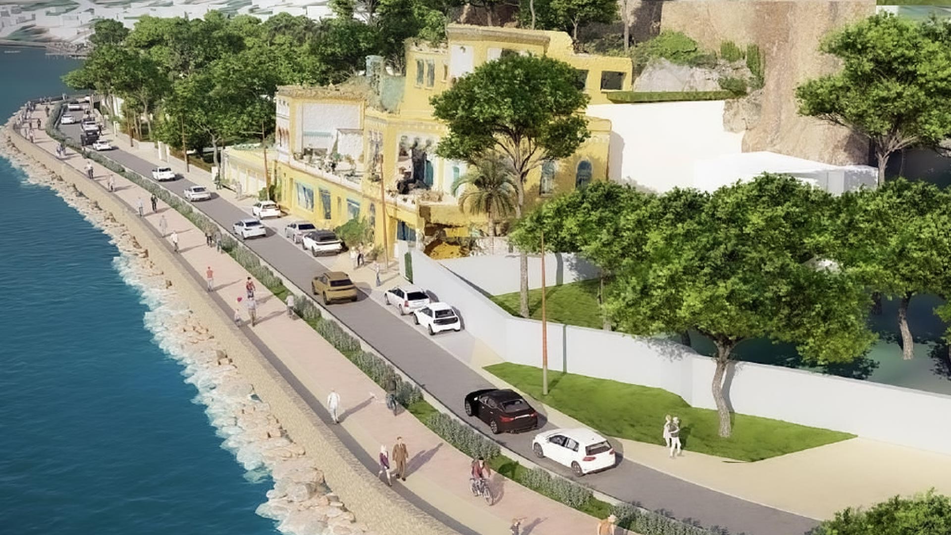 La Seyne: La future Corniche de Tamaris La Seyne: La future Corniche de Tamaris