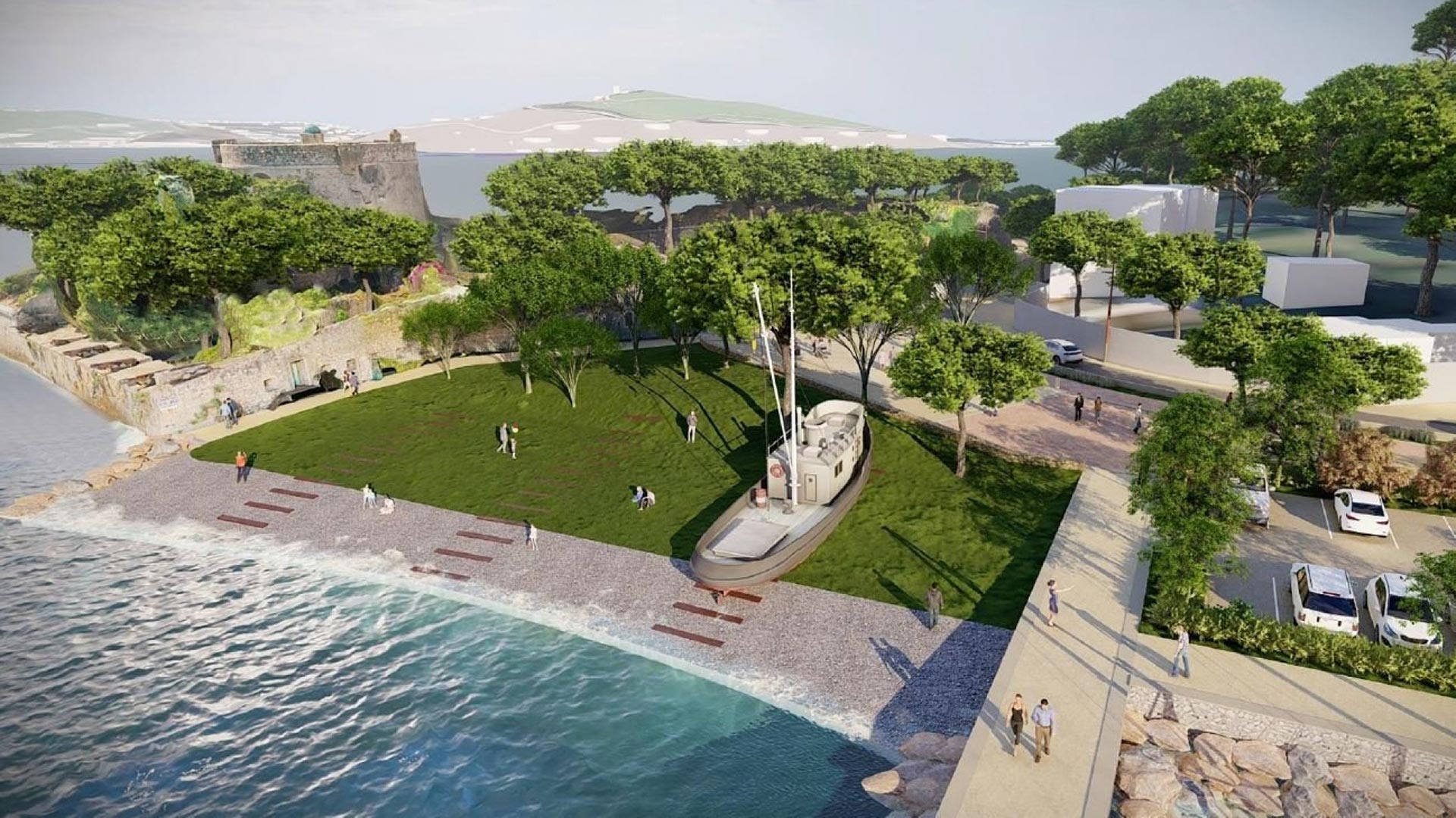 La Seyne: La future Corniche de Tamaris La Seyne: La future Corniche de Tamaris