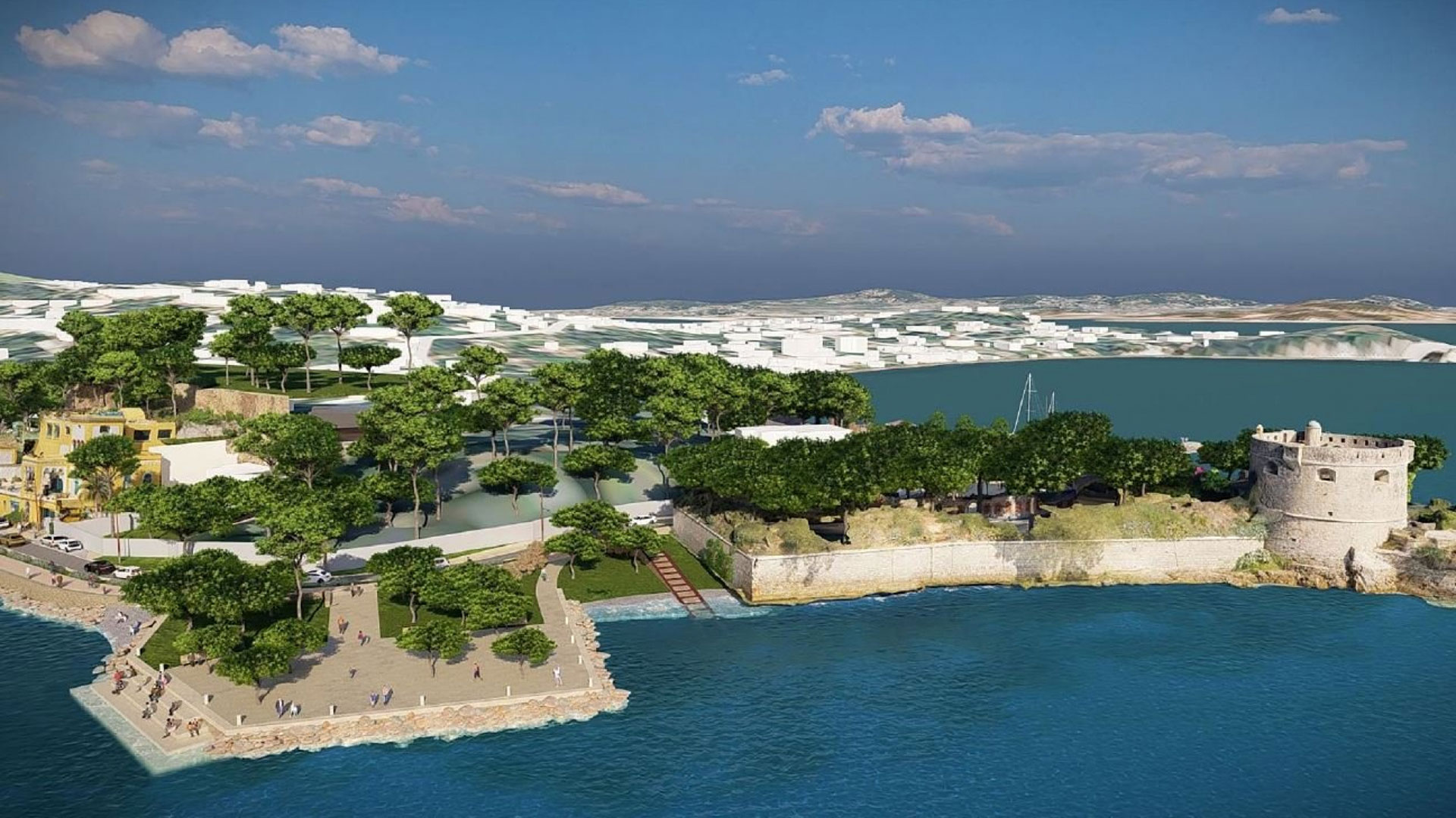 La Seyne: La future Corniche de Tamaris La Seyne: La future Corniche de Tamaris