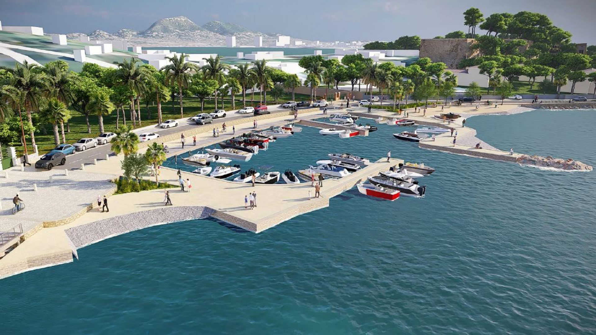 La Seyne: La future Corniche de Tamaris La Seyne: La future Corniche de Tamaris