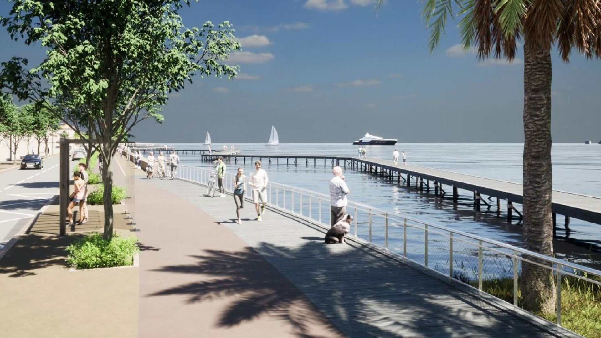 La Seyne: La future Corniche de Tamaris La Seyne: La future Corniche de Tamaris