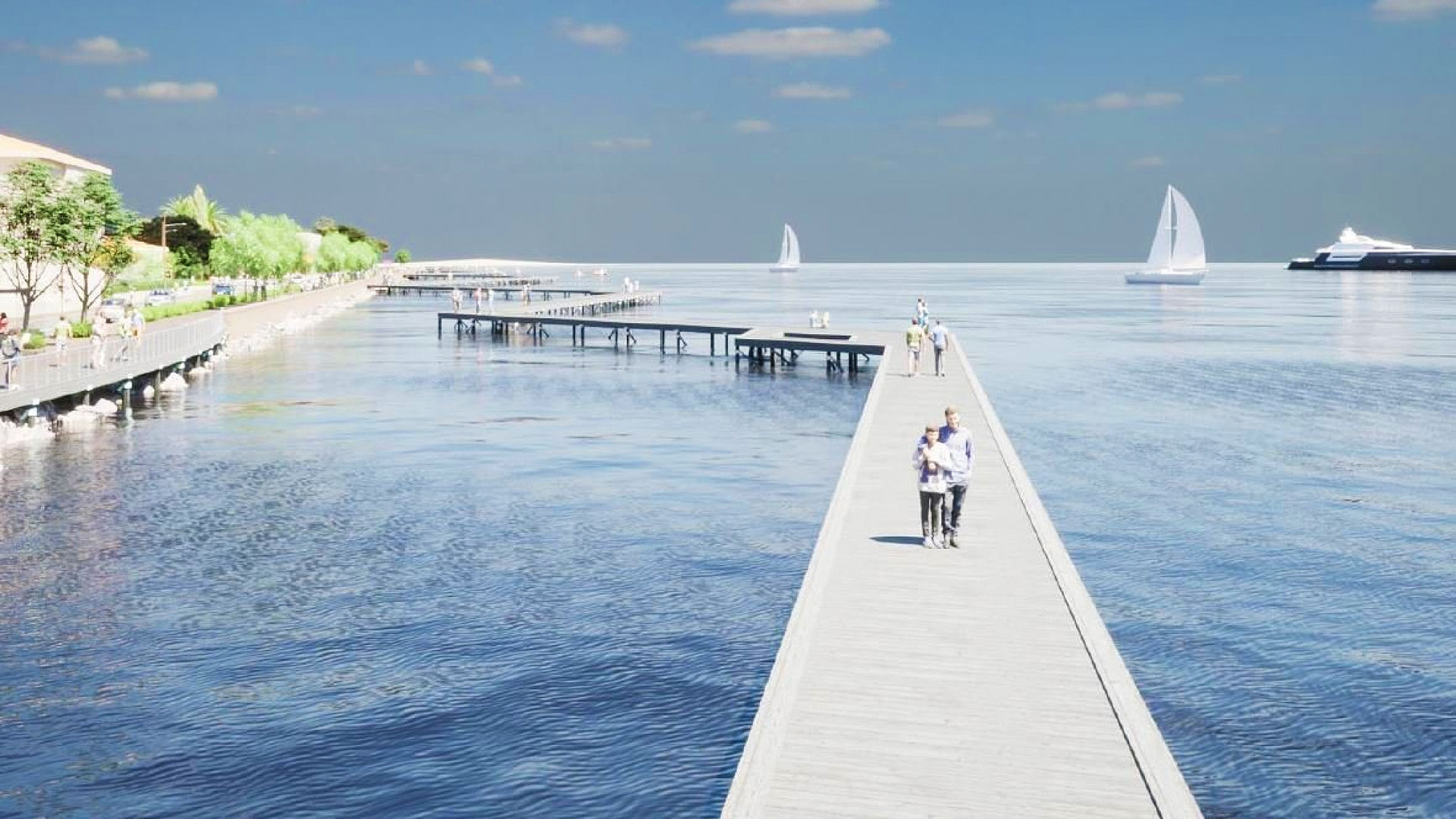 La Seyne: La future Corniche de Tamaris La Seyne: La future Corniche de Tamaris