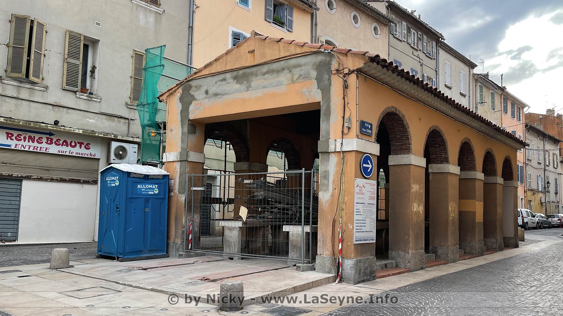 La Seyne: Rénovation de la Halle aux Poissons et Déplacement du Kiosque à Journaux - La Seyne: Rénovation de la Halle aux Poissons et Déplacement du Kiosque à Journaux -