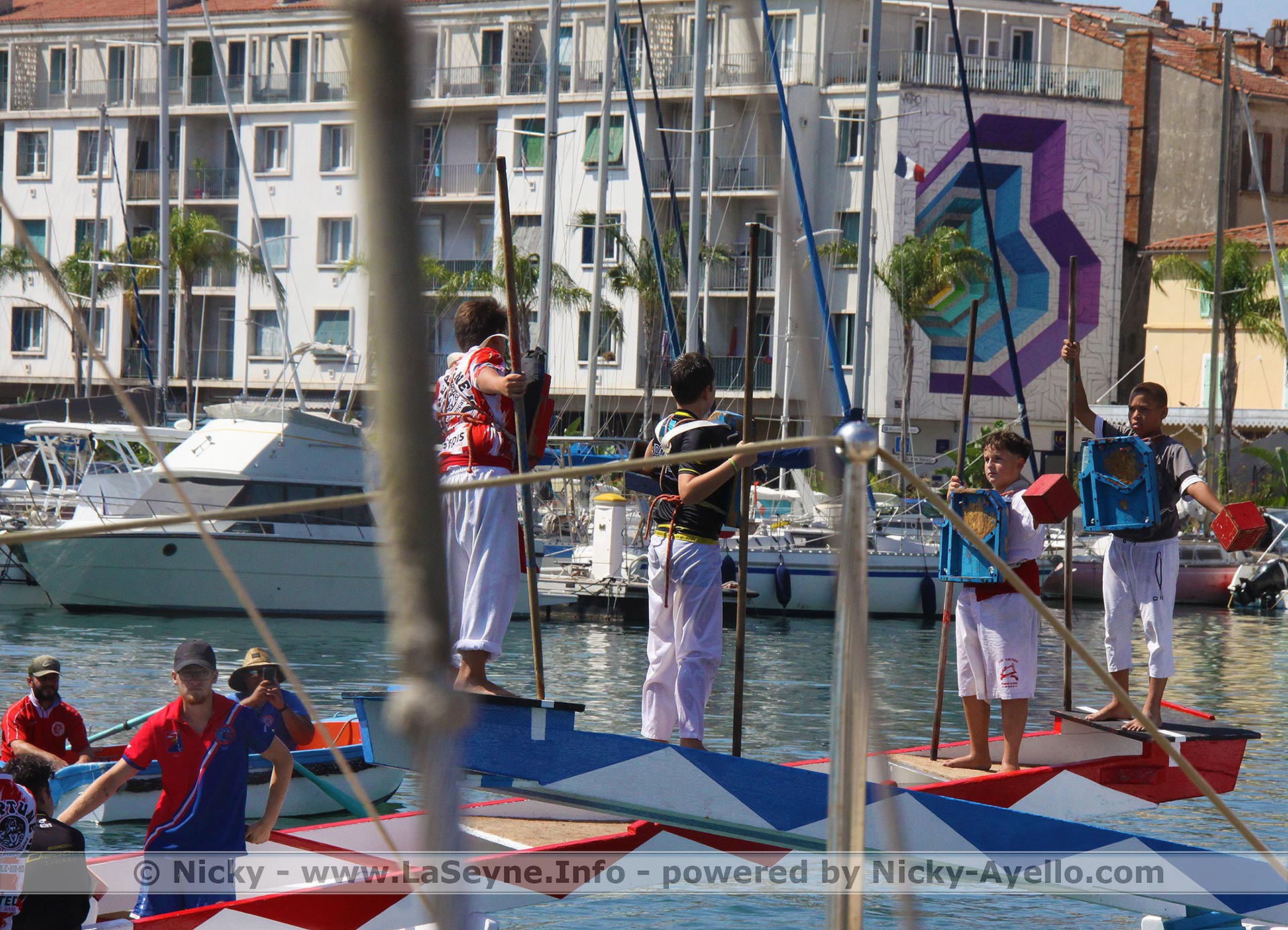 La Seyne: Tournoi de Joutes provençales; le Dimanche 16 Juillet 2023 - La Seyne: Tournoi de Joutes provençales; le Dimanche 16 Juillet 2023 -
