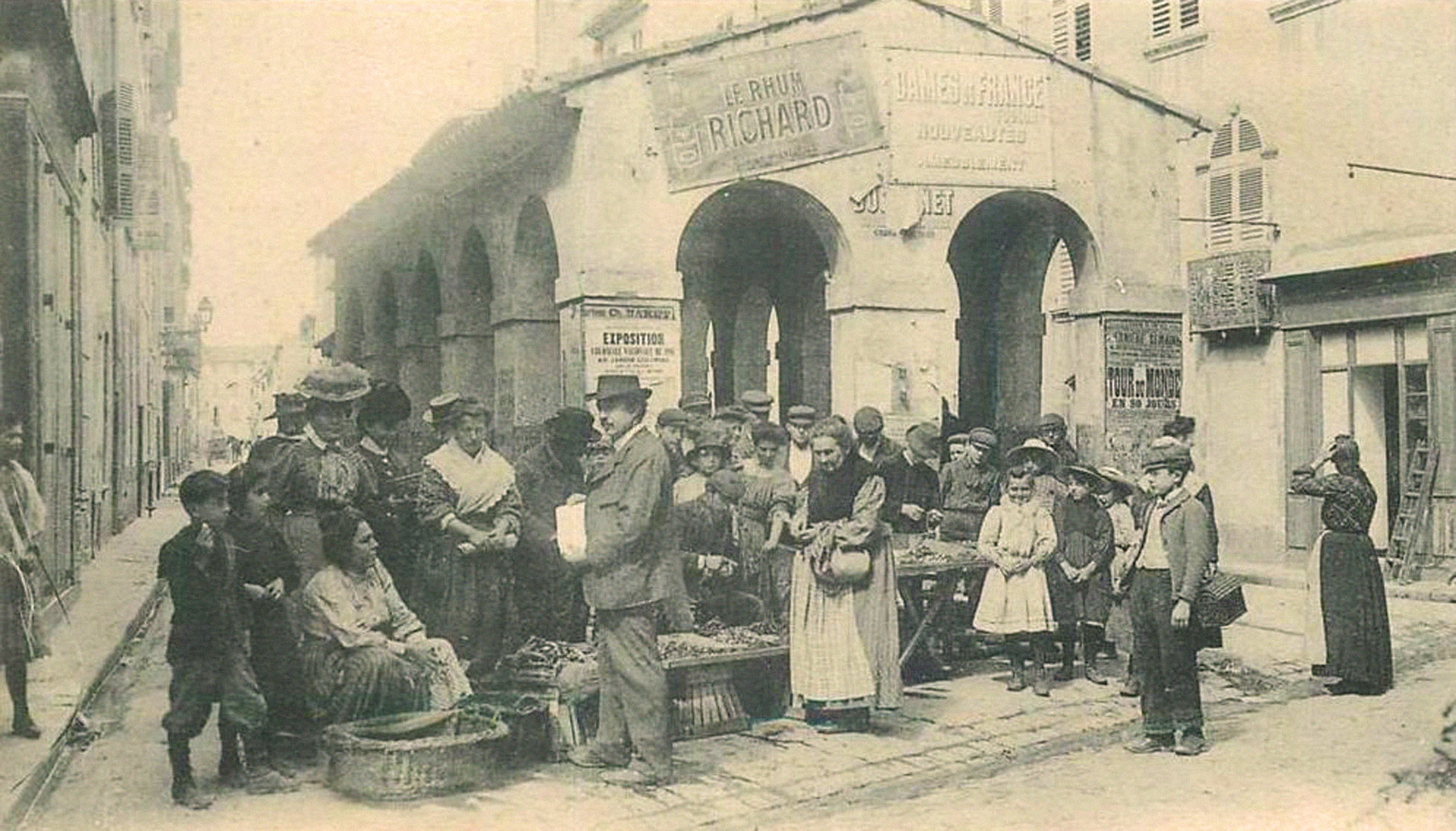 La Halle aux Poissons du Marché à La Seyne sur Mer