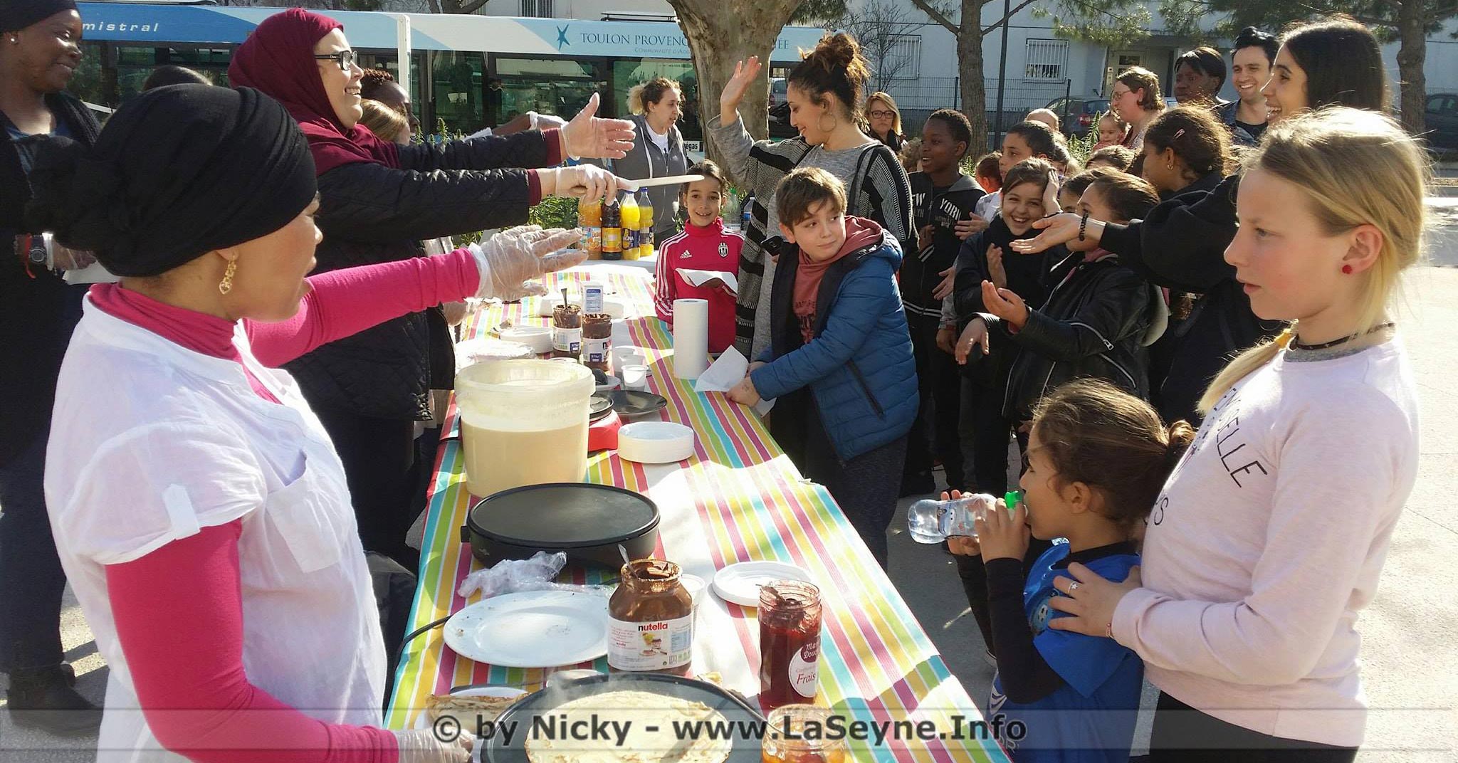 Une Crêpes Party, le 27/02/2019 devant le Centre Culturel Tisot Une Crêpes Party, le 27/02/2019 devant le Centre Culturel Tisot